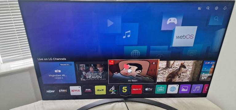 LG 55" 4k Nanocell smart tv _ can deliver
