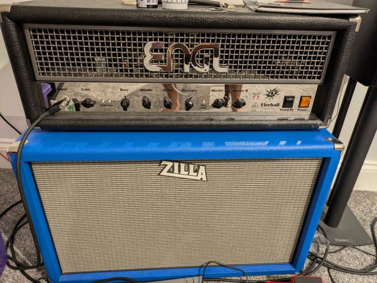 Engl fireball 60 with footswitch 