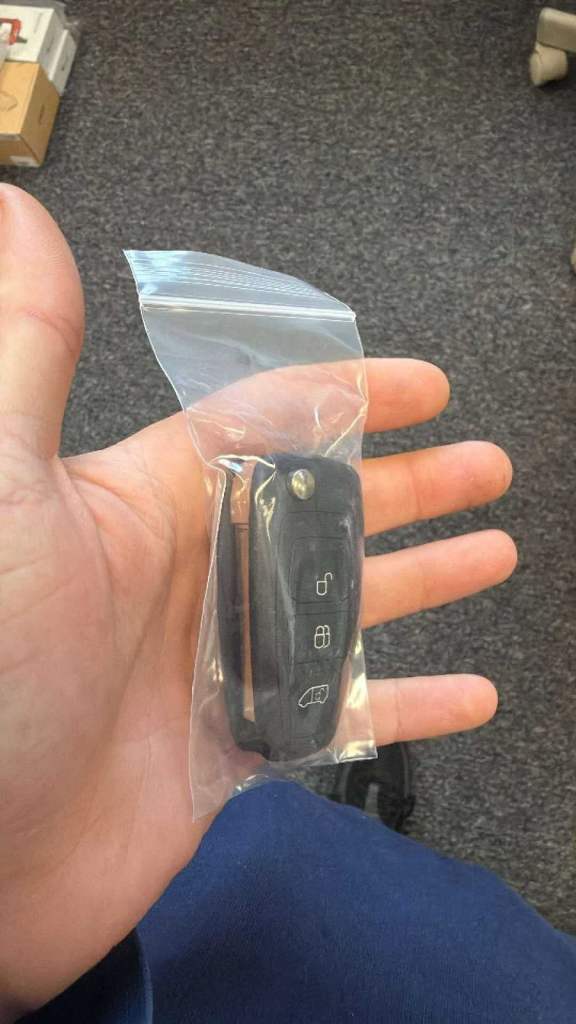 Ford transit custom spare keys 