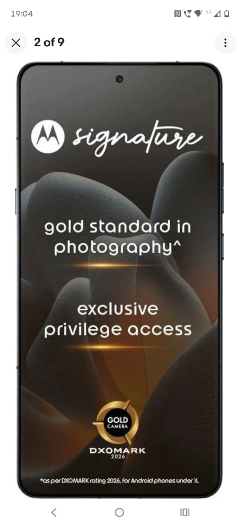 Motorola signature   sold SOLD 