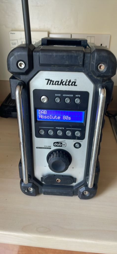 Makita DAB Radio - fair condition 