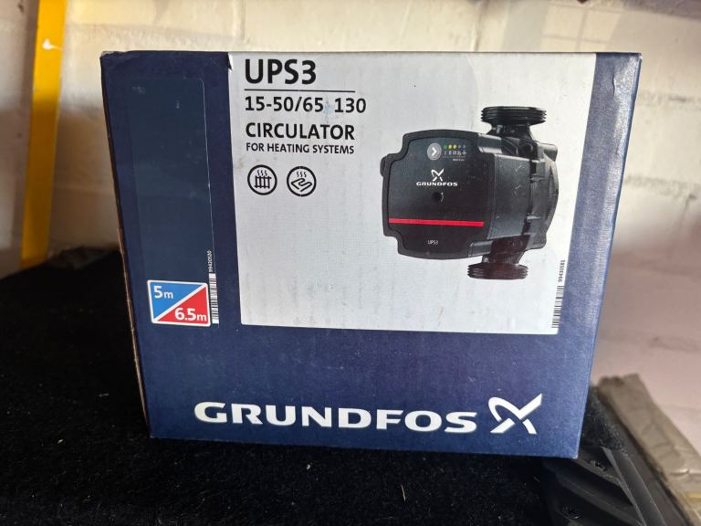 Grundfoss UPS 3 central heating pump