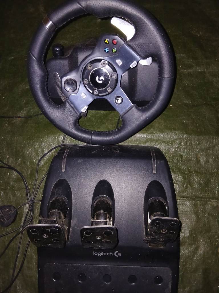Logitech G920 Steering Wheel & Pedals – Untested