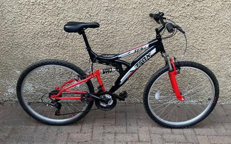 Bike/Bicycle.GENTS TRAX “ TFS1 “ MEDIUM FRAME MOUNTAIN BIKE “ AS NEW “