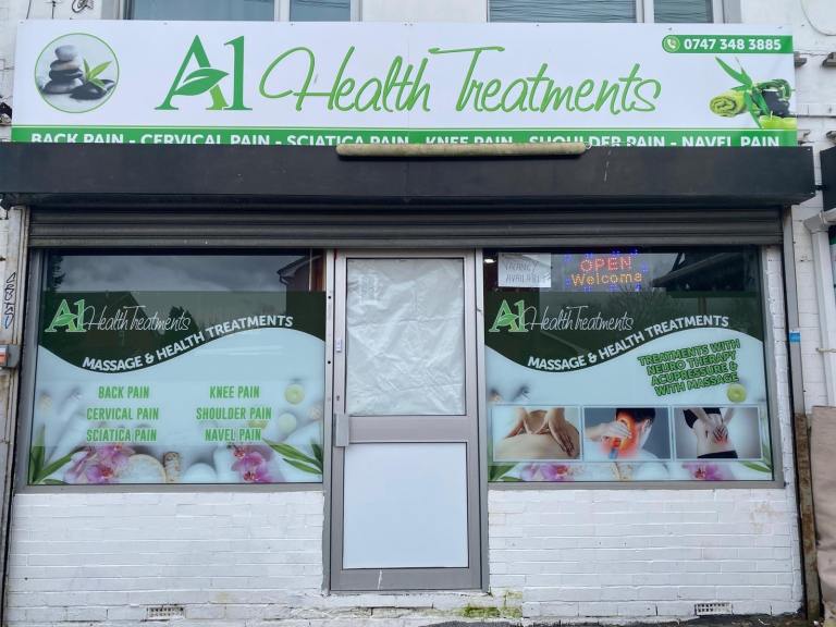 A1 massage treatment shop for sale