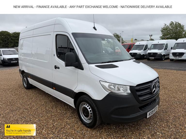 2019 Mercedes-Benz Sprinter 2.1 314 CDI Panel Van 5dr Diesel Manual FWD L2 H2 Euro 6 (143 ps) Pan...