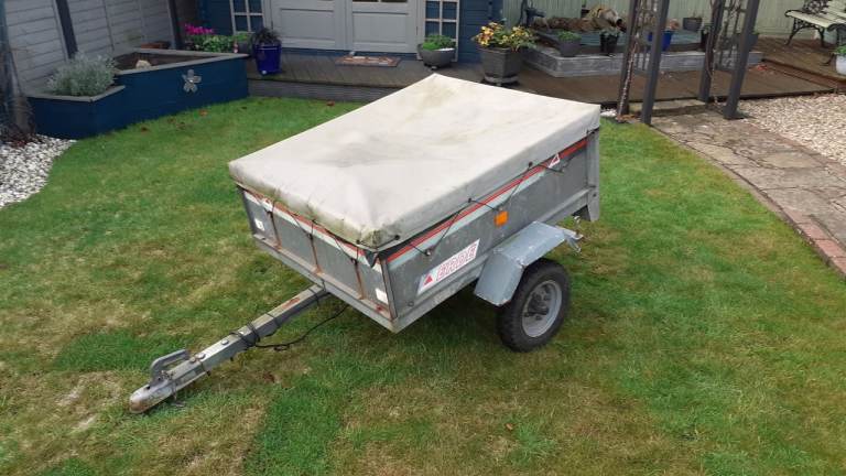 Erde Galvanised Tipping Box Trailer 
