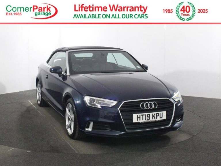 2019 Audi A3 Cabriolet 1.5 TFSI CoD 35 Sport Convertible 2dr Petrol Manual Euro 6 (s/s) (150 ps) ...
