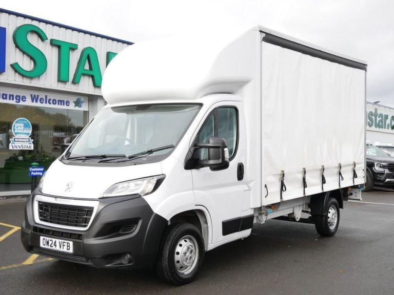 2024 PEUGEOT BOXER 440 2.2 BLUEHDI 165 BHP L4 X-LONG PRO CURTAIN SIDE ( NO VAT )