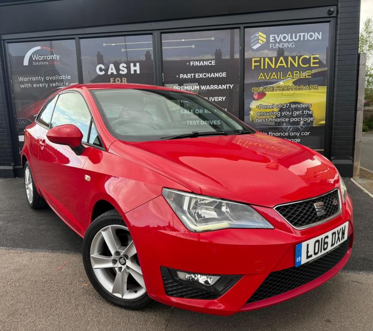 2016 SEAT Ibiza 1.2 TSI FR Sport Coupe Euro 6 3dr HATCHBACK Petrol Manual