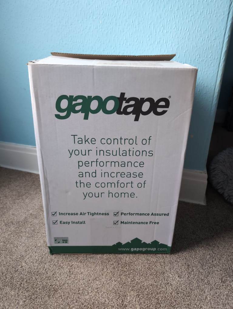 3x rolls of 80mm Gapotape