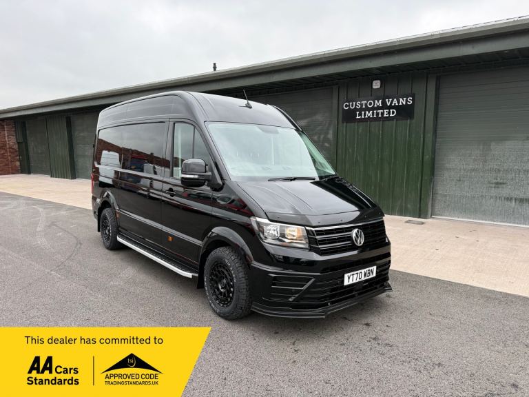 VOLKSWAGEN CRAFTER TRENDLINE AUTO 2.0TDI 140 MWB BLACK EURO 6 ***NO VAT***