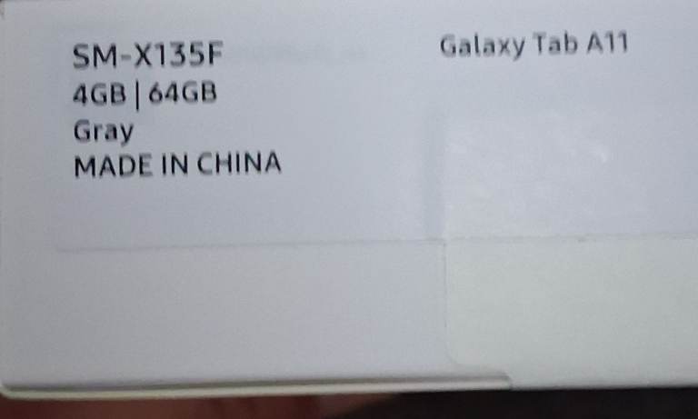 Samsung Galaxy Tab A11 64GB Grey 