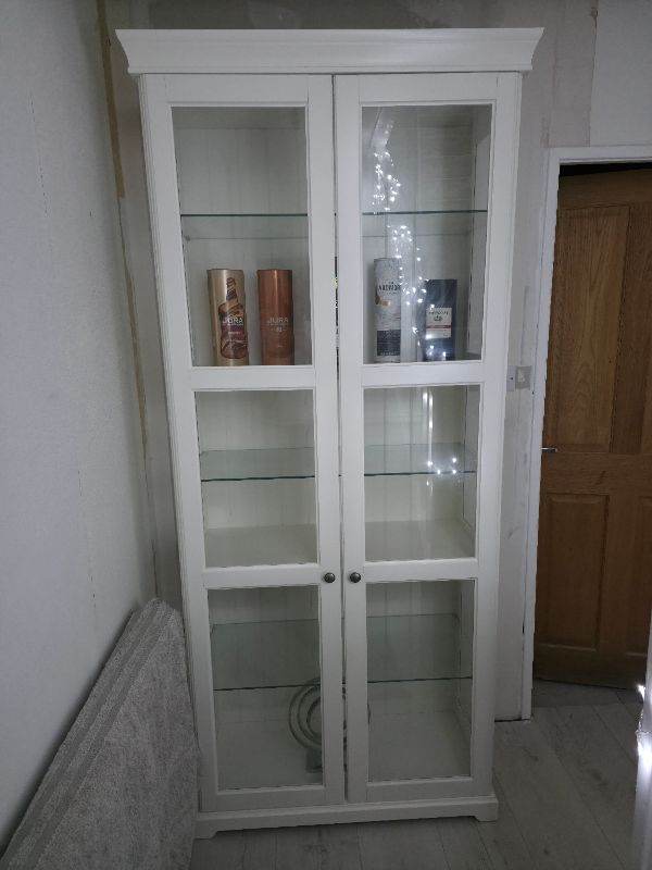 Ikea liatorp display cabinet and tv stand