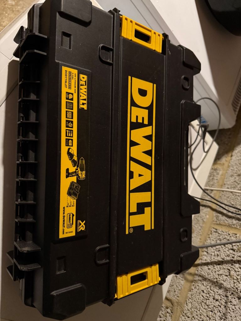 Dewalt power tool box only