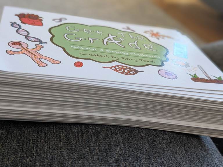 Get the grade Nat 5 Biology flashcards 