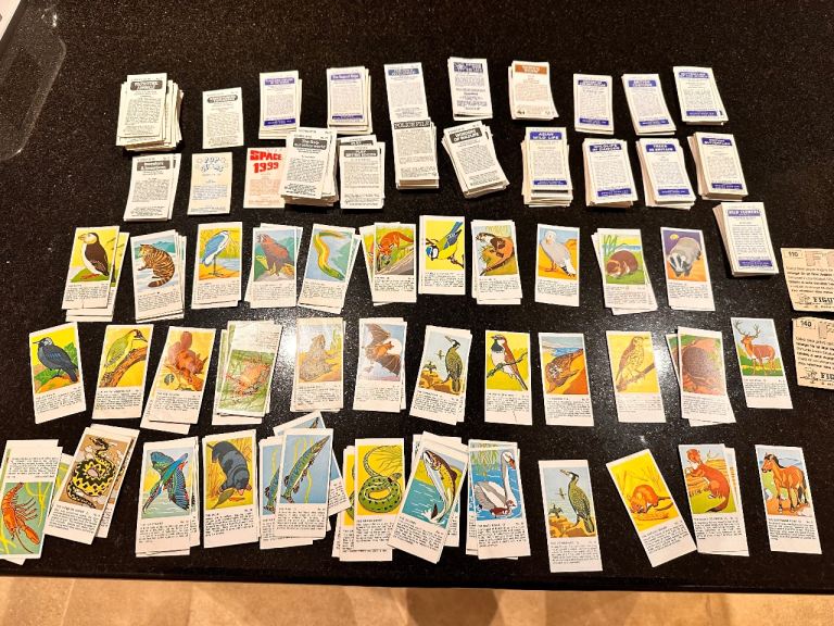 Job Lot of 294 Vintage Collector Cards - Various Themes