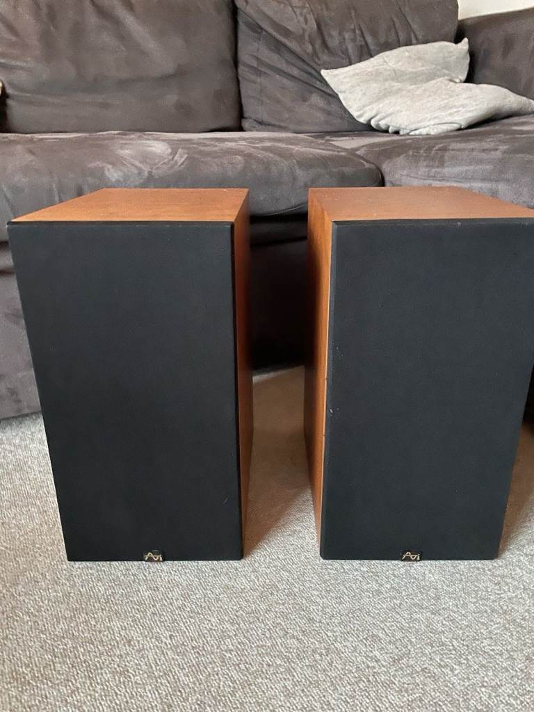 AVI Bigga-Tron  Red Dot Monitor  Speakers Scanspeak Tweeters 