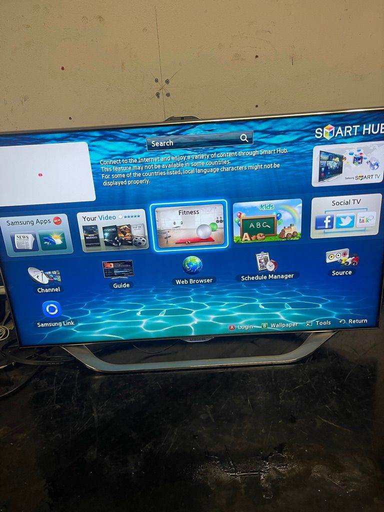40" Samsung LED SMART TV