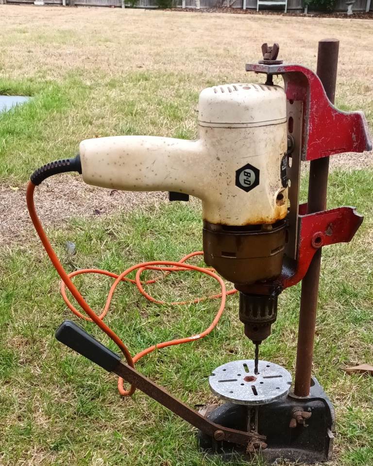 Black and Decker Pillar Drill – Vintage, Fully Functional