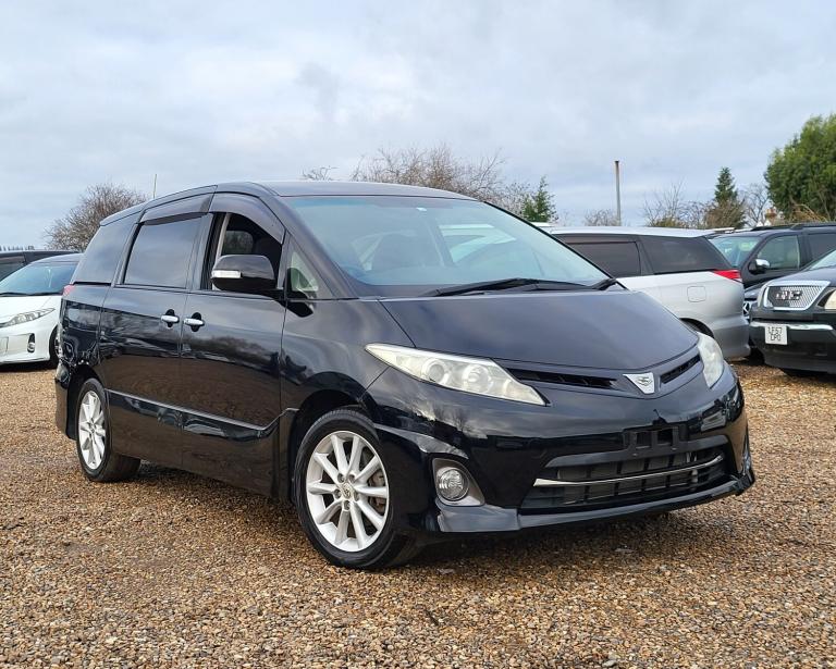 2012 TOYOTA ESTIMA PETROL AUTOMATIC 7 SEATER DUAL SUNROOF BLACK ULEZ COMPLIANT