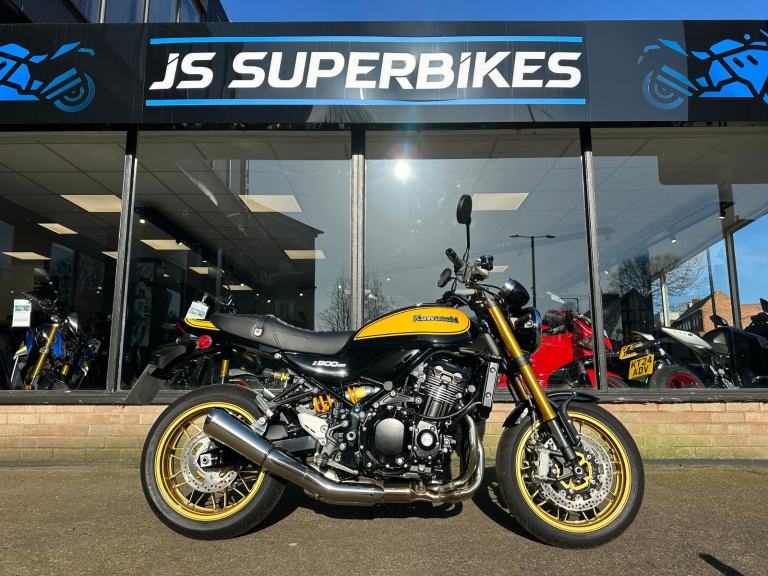 KAWASAKI ZR Z900RS SE 2023 YELLOW BALL - ONE OWNER - 38 MILES!!!