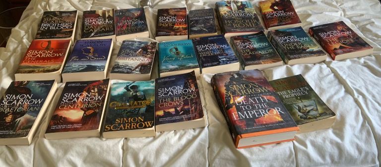 Simon Scarrow Roman Series Books - Good Condition