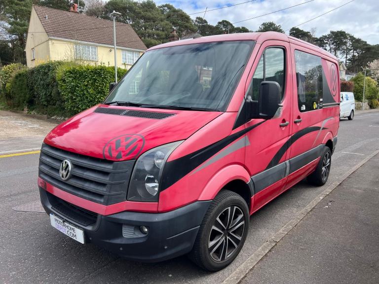 VW Crafter SWB 6 Belt 3 Berth Rock Bed Bunk Beds New Engine 102k 2013