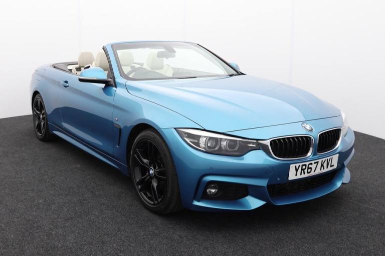 2017 BMW 4 Series 3.0 430d M Sport Convertible 2dr Auto (FULL LEATHER, SAT NAV) Convertible Diese...
