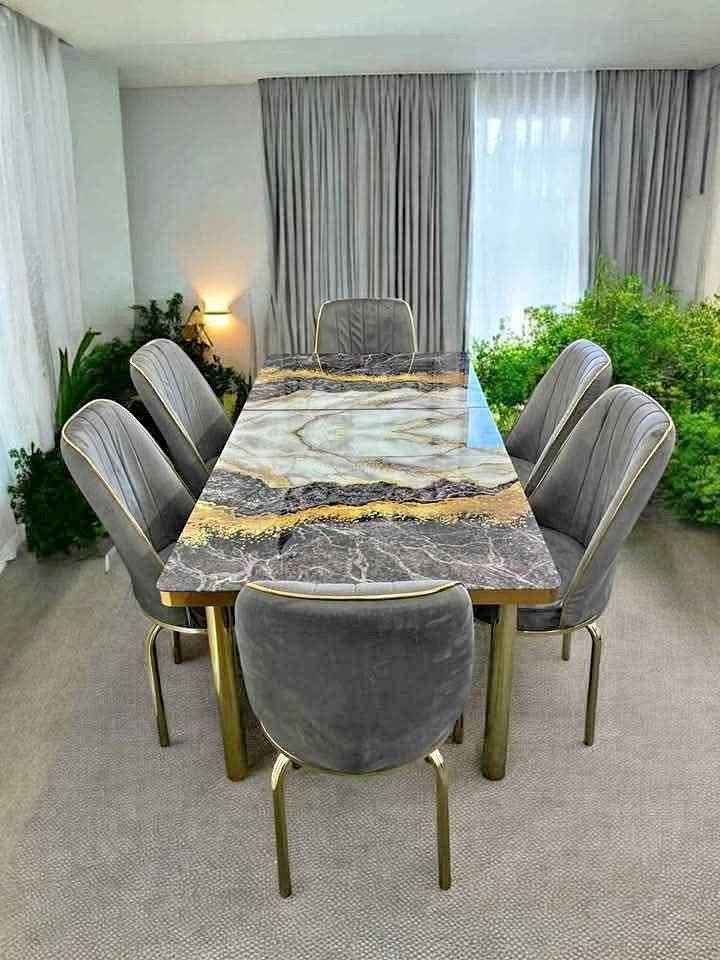Table & Chairs For Sale ❤️ Brand New Extendable Dining Table With 4\6 Chairs ❤️Fast Home Delivery