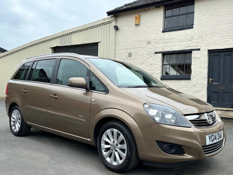 2014 14 Vauxhall Zafira 1.8i 16v (140) Design 7 Seat MPV Met Sculpture Bronze