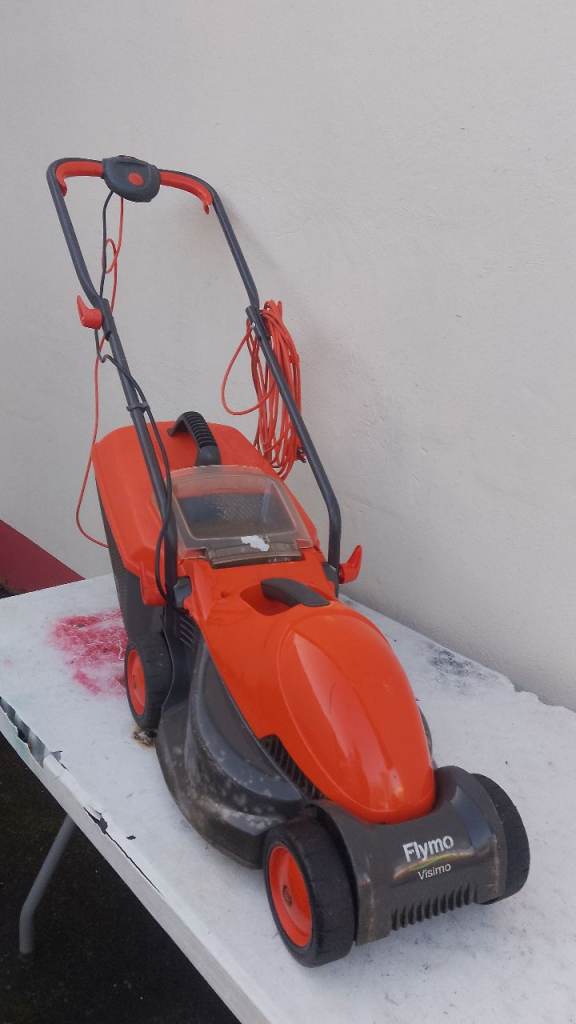 🛑 FREE DELIVERY 'FLYMO VISION' LIGHTWEIGHT ELECTRIC LAWNMOWER 