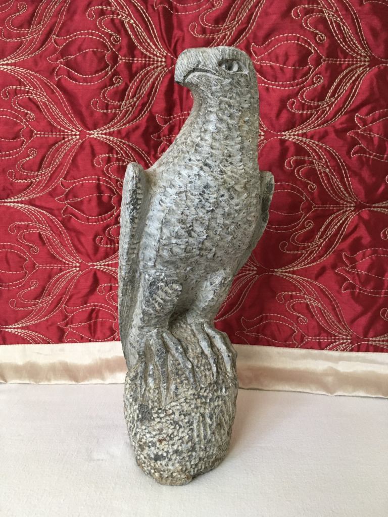 Shona African Art Hand Carved Stone Eagle 12” Inches 4.5 kilos