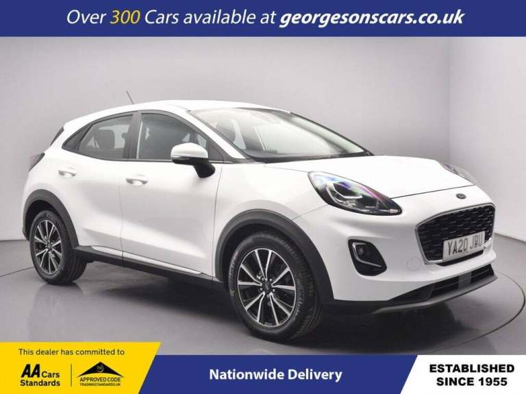 2020 Ford Puma 1.0T EcoBoost Titanium SUV 5dr Petrol Manual Euro 6 (s/s) (125 ps) Petrol Manual