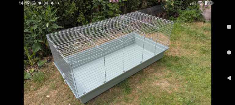 Large pet cage 120cm x 60cm - rats, guinea pigs etc new
