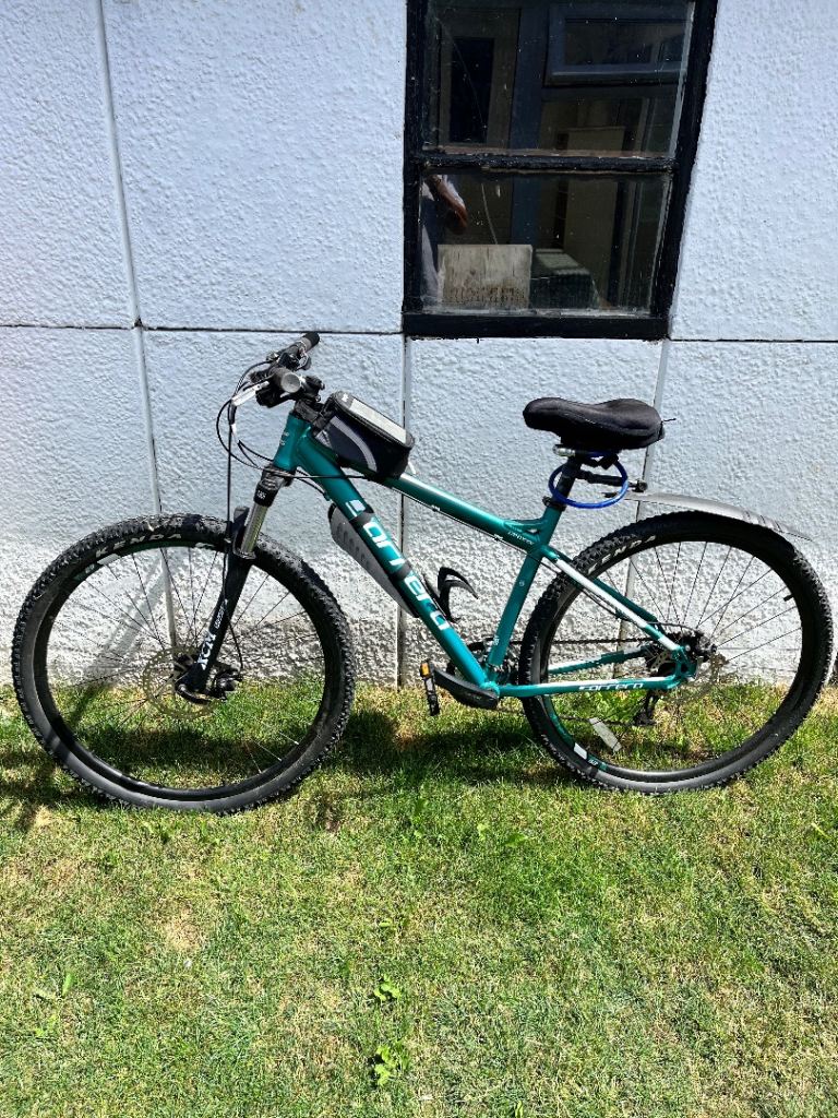 Carrera Mountain Bike - Green/Black with Accessories