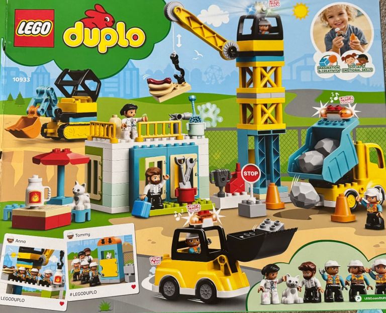 Lego Duplo construction set 