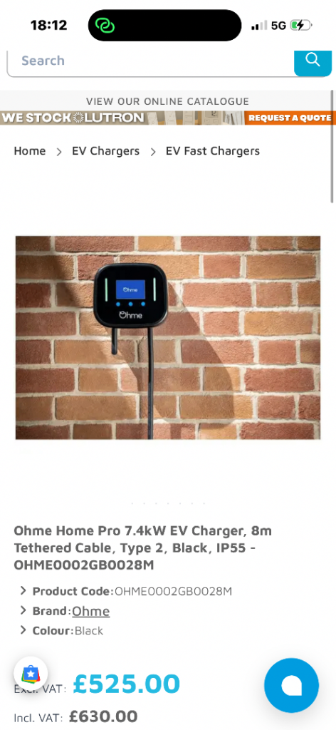 Electric car charger