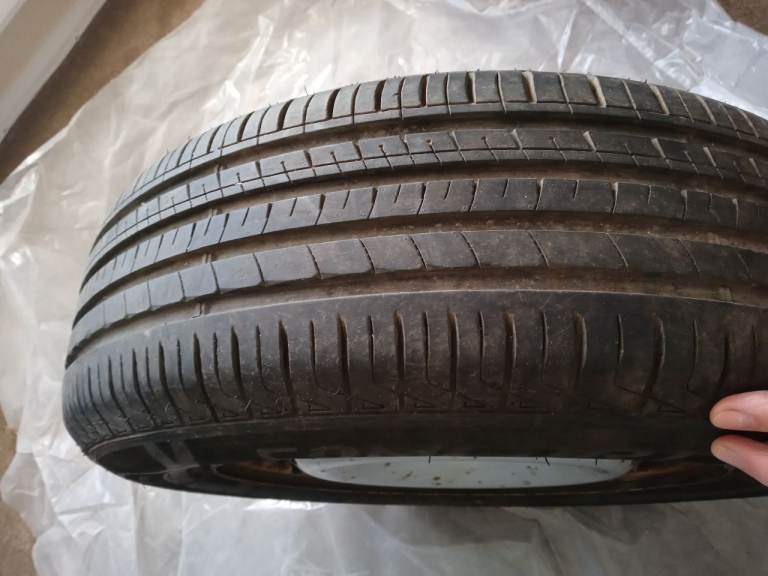 Vauxhall Combo (Fiat Doblo) Wheel & Tyre. 195/65/15. Very good tyre with lots of tread on it.
