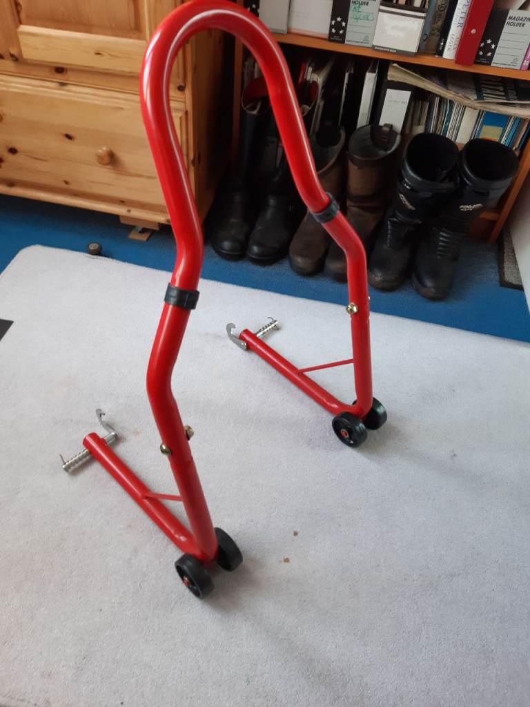 Motorcycle rear paddock stand