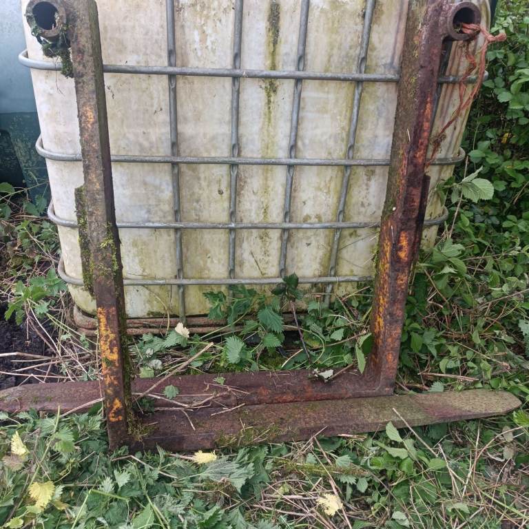 Fork lift tines for JCB or tractor
