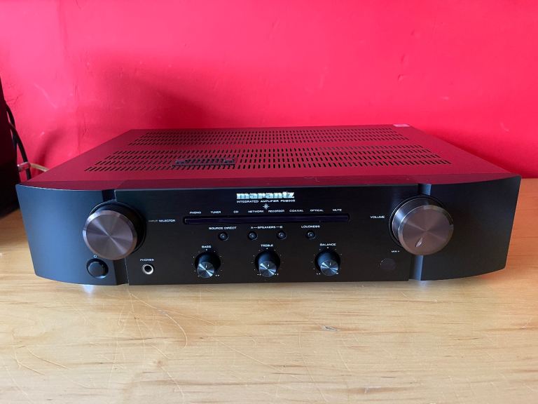 Marantz PM6005 Stereo Integrated Amplifier with Phono + 24bit 192kHz DAC Optical Coaxial inputs