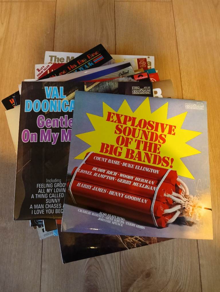 Big band vinyl records 32 in total 