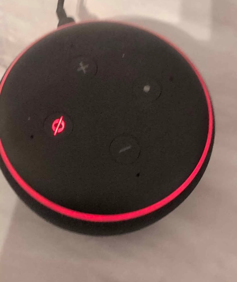 Amazon Echo Dot 3rd Gen Smart Speaker - Black, Good Condition