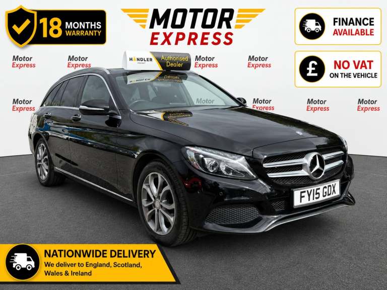 2015 Mercedes-Benz C Class C200 Sport Premium 5dr Auto ESTATE Petrol Automatic