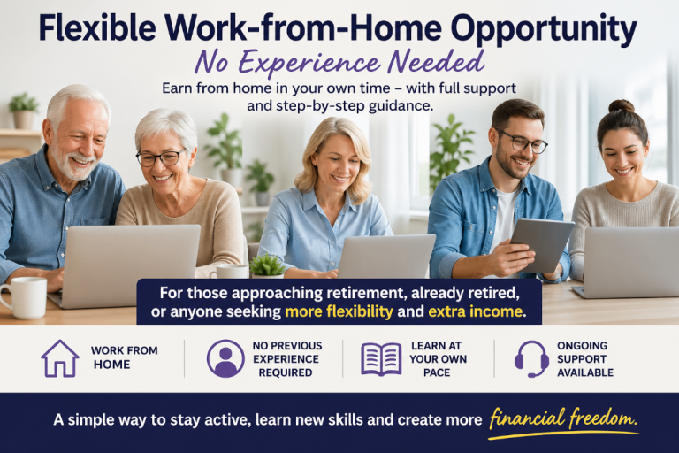 Flexible Work-from-Home Opportunity (No Experience Needed)