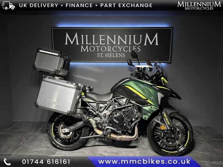 BENELLI TRK 702X WITH ALUMINIUM LUGGAGE
