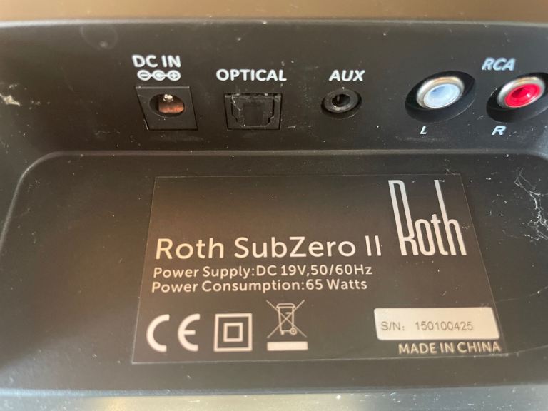Roth Subzero II home cinema soundbar 65W with remote