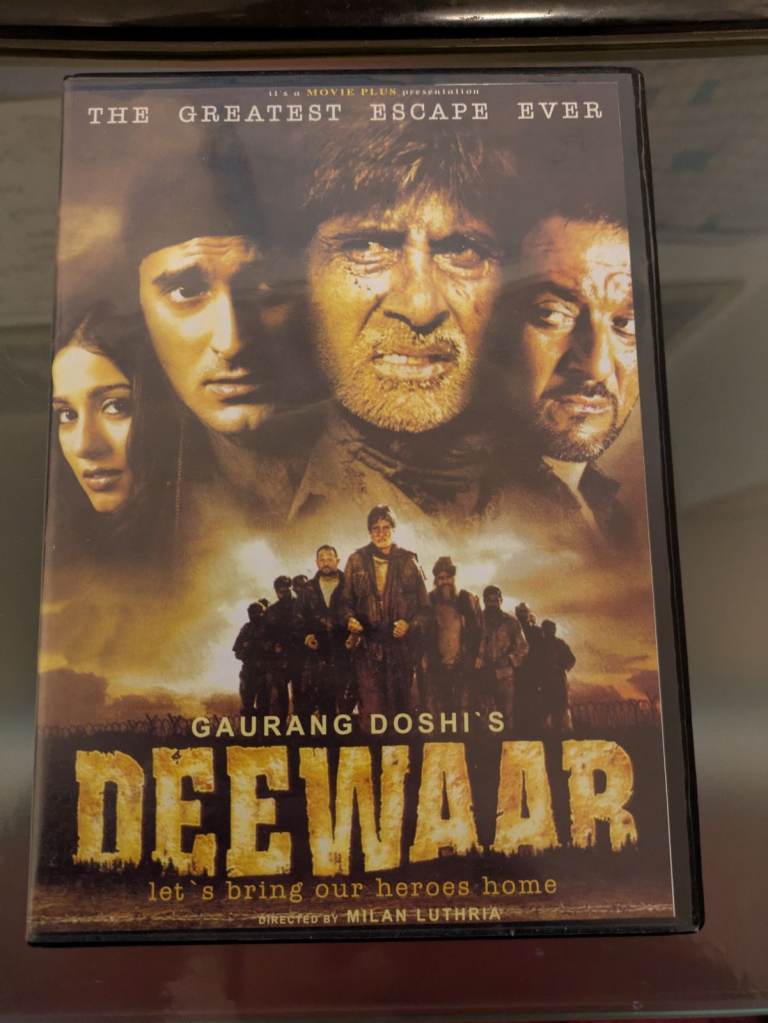 Deewaar Action Thriller Bollywood Indian Asian Hindi Film Movie DVD Amitabh