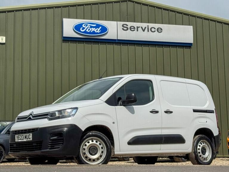 2023 Citroen Berlingo SWB L1H1 Low Roof Enterprise 1000 Air Con Sensors EURO 6 Panel Van Diesel M...